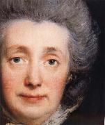 Thomas Gainsborough, Detail of Portrait of artist-s Wife